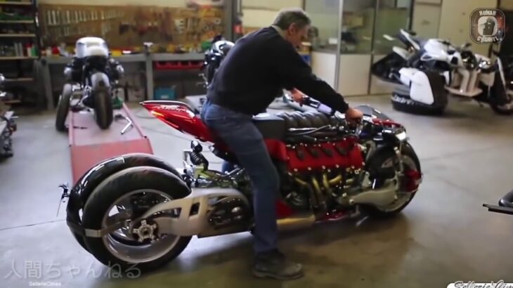 【驚愕】映像にしないと信じてもらえないバイク 改造カスタムバイク