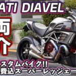 【DUCATI Diavel】【車両紹介】世界最高峰のカスタムバイク！【DZR】