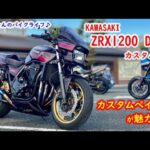 Kawasaki ZRX1200 DAEG カスタムペイントが魅力的なバイクを紹介します！カスタムバイク紹介！